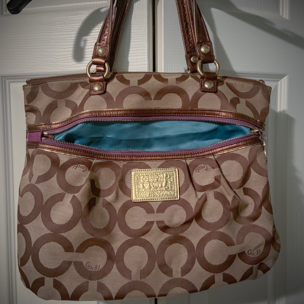 Coach Poppy Tote Bag